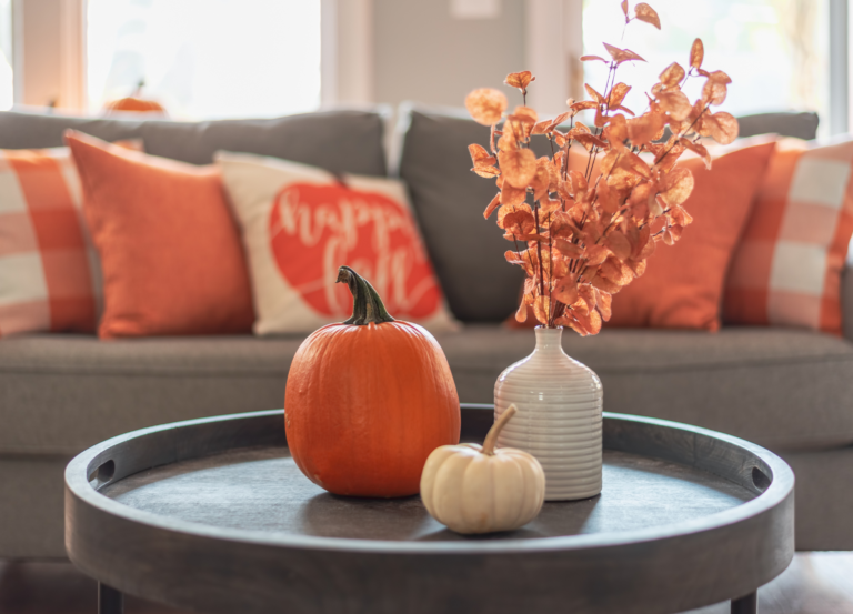 Minimalist fall home decor ideas