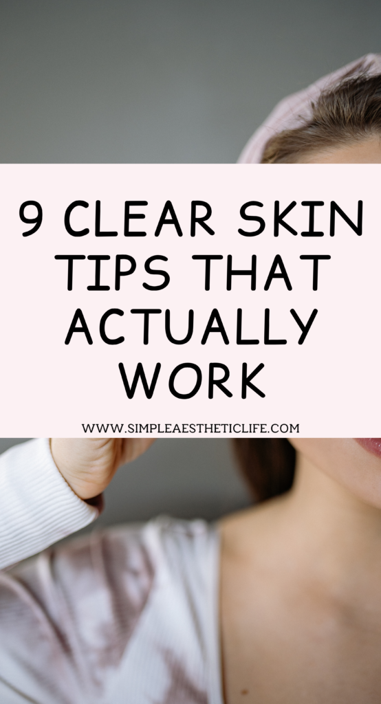 How to get clear skin