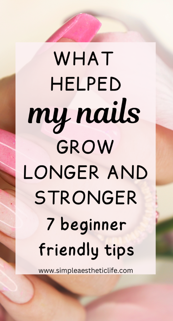 how to grow strong nails