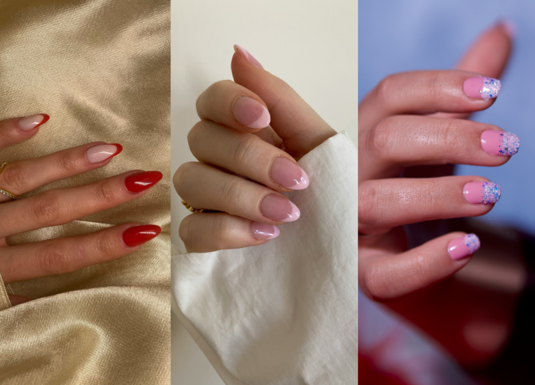 french tip nail ideas